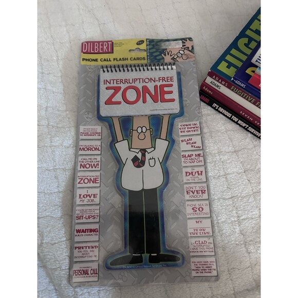 DILBERT and DOGBERT Office Lot of 10 Paperback/Hardback Scott Adams Phone Cards - Picture 3 of 6